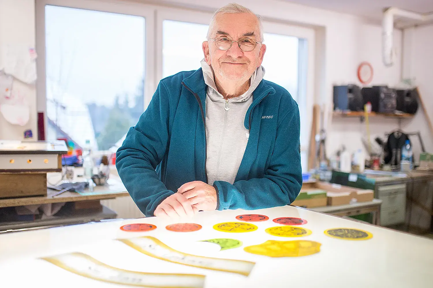 Zenon Pawlak w studiu